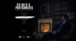 Sherlock Holmes: Crimes & Punishments Title Screen